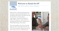 Desktop Screenshot of handson-ot.com